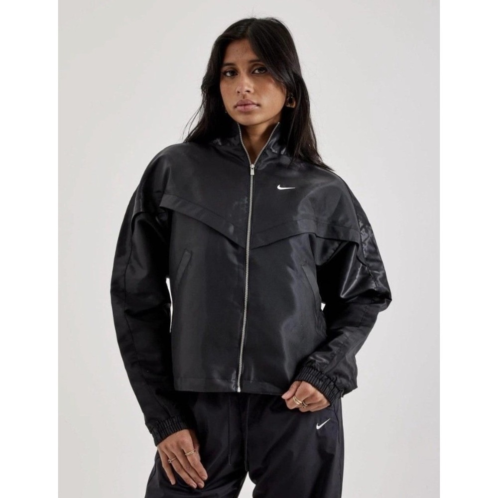Nike Sportswear Windrunner Shine Women's Jacket Black HV2467-010 $120